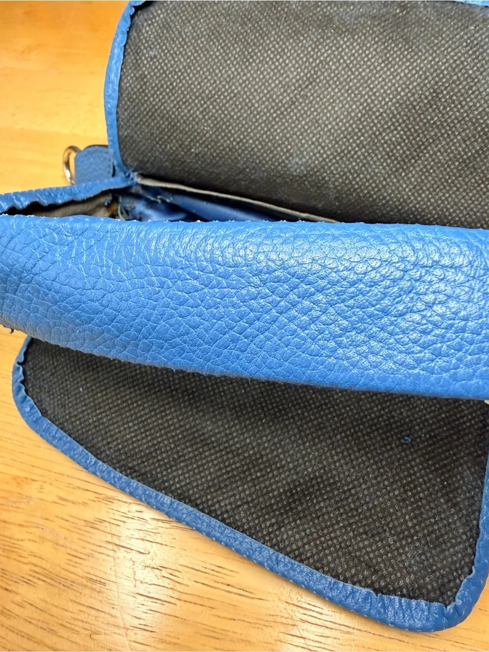 Coach Blue Pebbled Leather Convertable Nolita 15/previous project